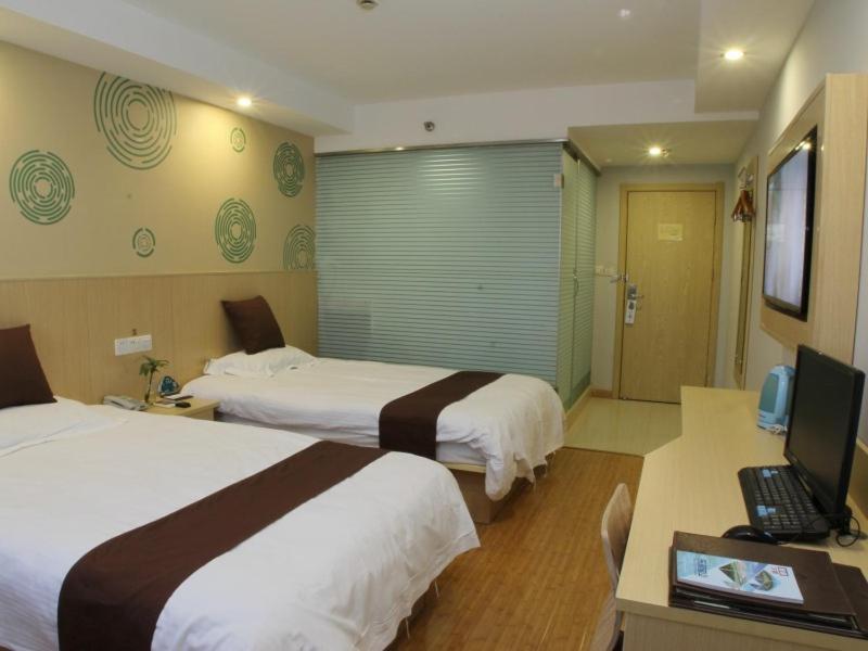 Greentree Inn Shanghai Gucun Park Express Hotel ภายนอก รูปภาพ